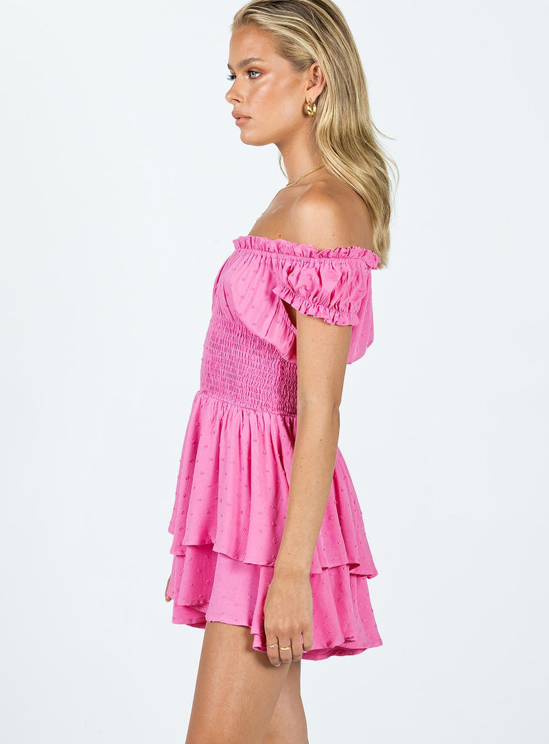 The Love Galore Romper Pink