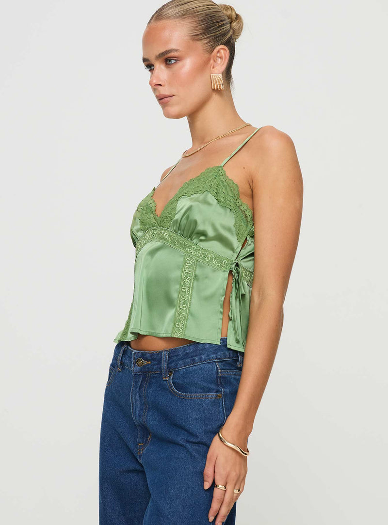 Isolind Top Apple Green