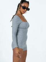 Jolie Romper Grey