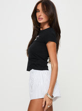 Jadore Tee Black