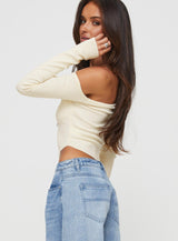 Eldoria Long Sleeve Top Cream