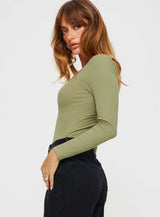 Charlotte Bodysuit Sage