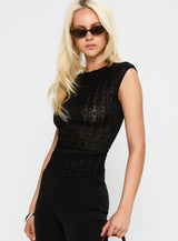 Keep It Moving Top Black
