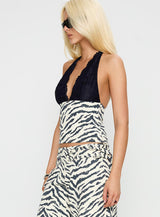 Guilty Pleasure Top Zebra