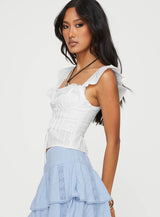 Mylan Top White