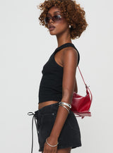 Jase One Shoulder Top Black