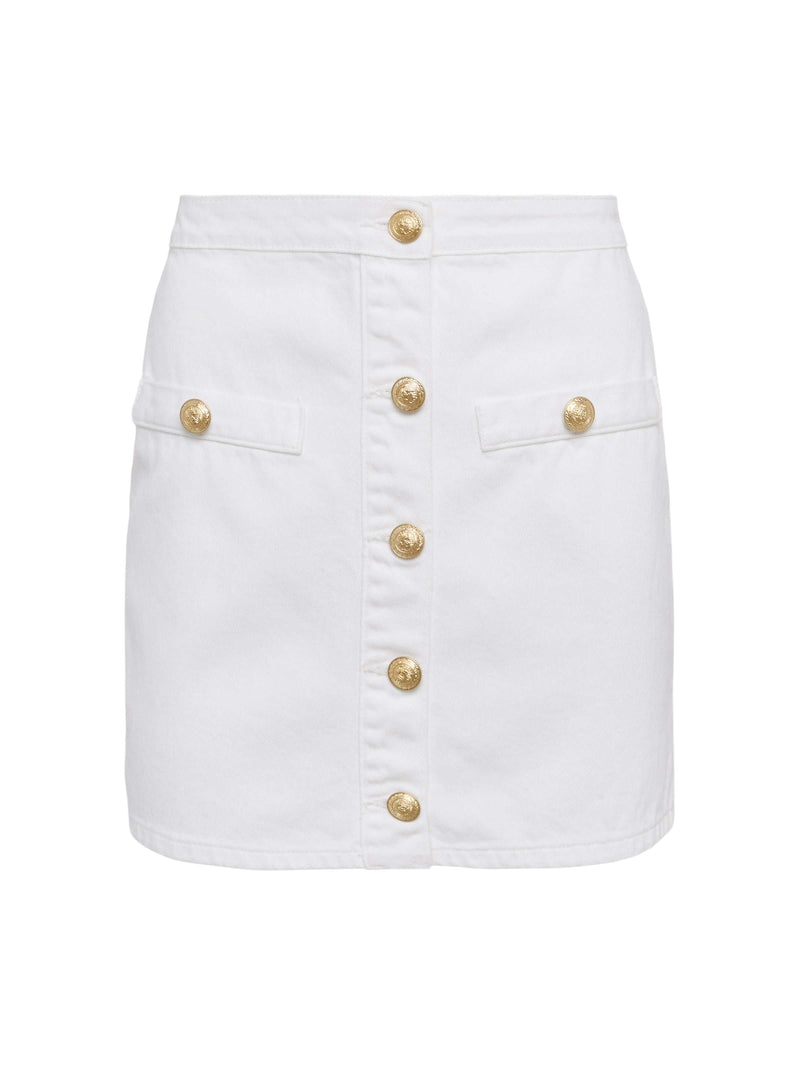 Kris Denim Mini Skirt