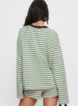 New Plans Long Sleeve Top Multi