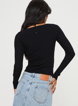 Mavins Long Sleeve Top Black