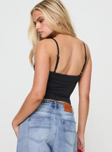 Evanda Top Black