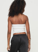 Lelande Tube Top White
