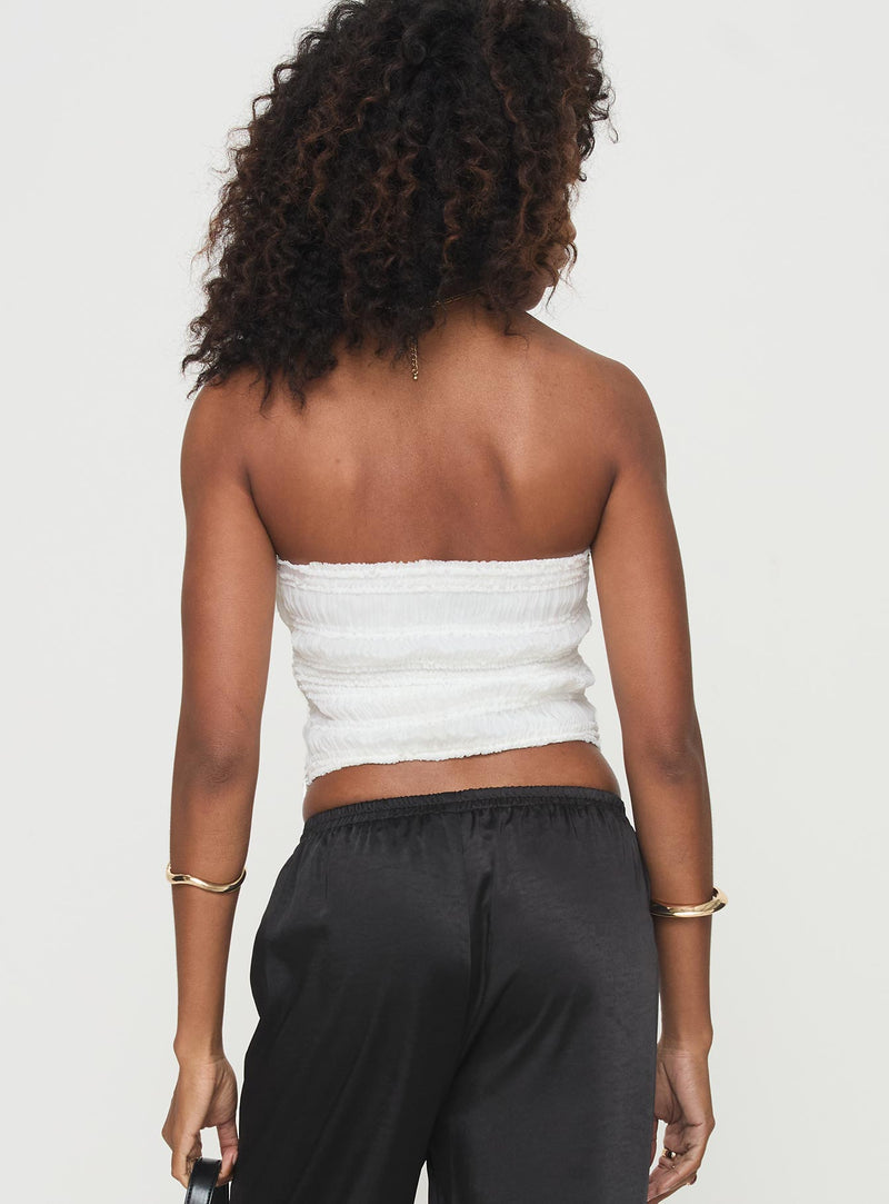 Lelande Tube Top White