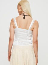 Layson Top White