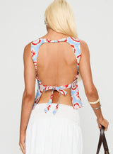 Lilitina Top Multi Floral