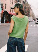 Ashfield Off Shoulder Top Green