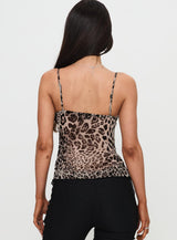 Chandani Cami Top Brown