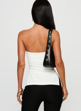 Express Yourself Zip Side Top White