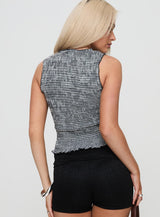 Plastic Hearts Top Black