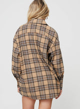 Tollen Shirt Beige Check