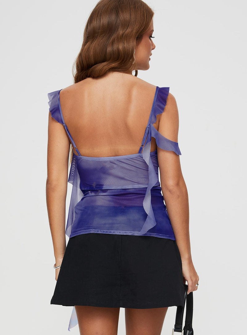 Edgar Top Purple