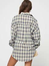 Lindford Shirt White / Blue