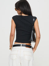 Caspian Top Black