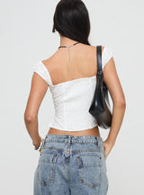 Jenalee Top White