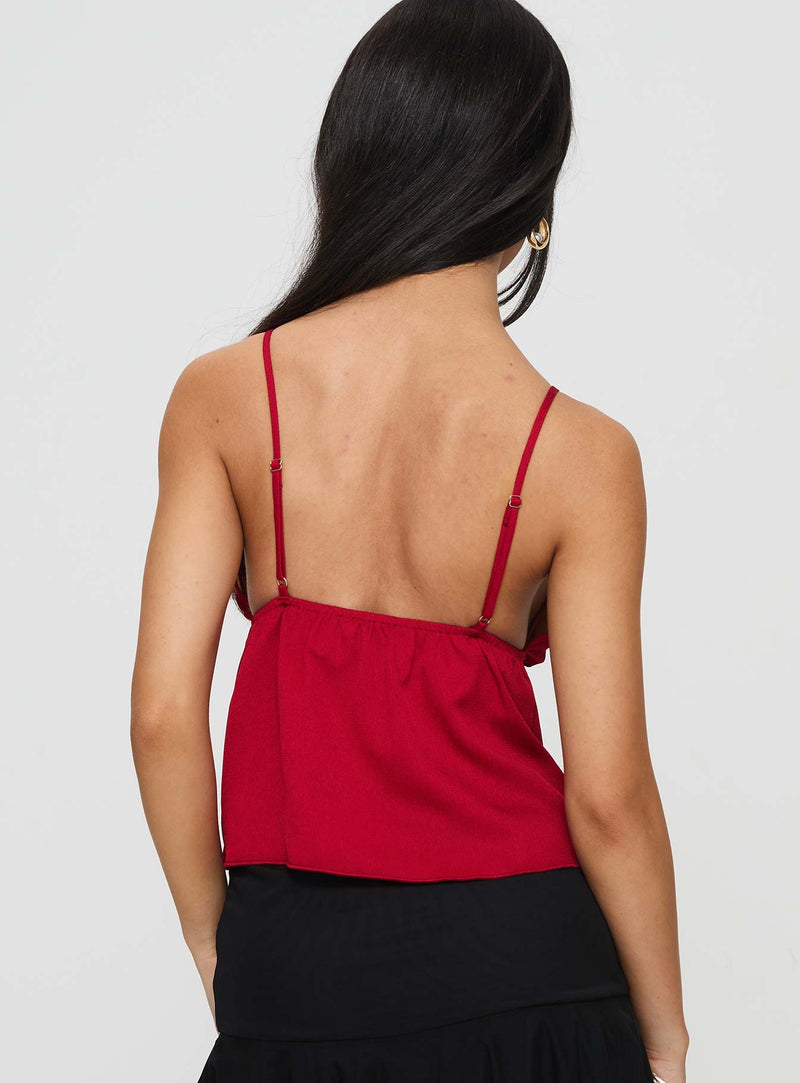 Missoura Top Red
