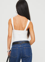 Landry Lace Bodysuit White