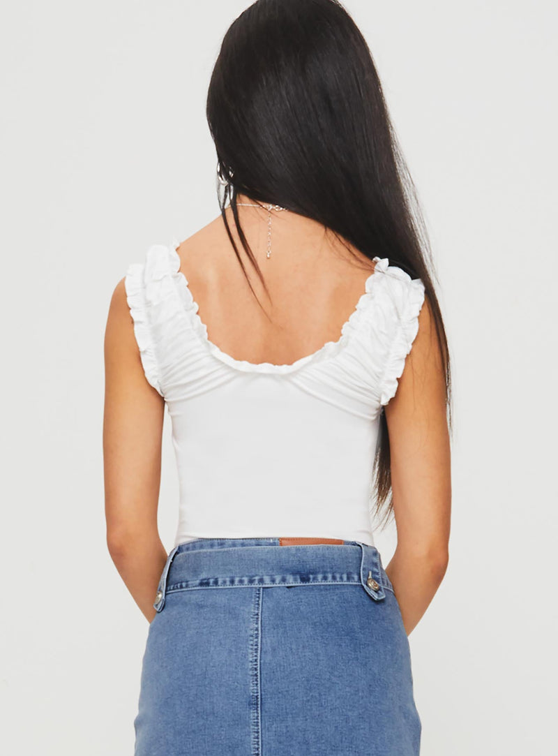 Soul Love Bodysuit White