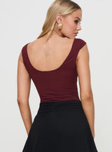 Zenon Bodysuit Wine