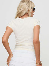 Let's Have A Dirty Martini Tee White