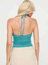 Ezekiel Glitter Top Blue