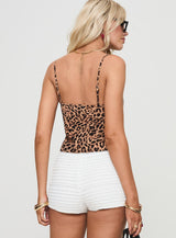 Jaquelyn Top Leopard