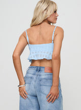Flicker Top Blue