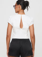 Abigale Top White