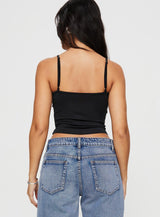 Star Girl Cami Black