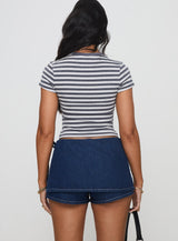 Floyra Top Blue / White Stripe