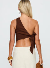 Frankle Top Chocolate / Blue