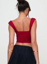 Candyce Top Red