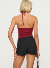 Vickie Halter Top Red