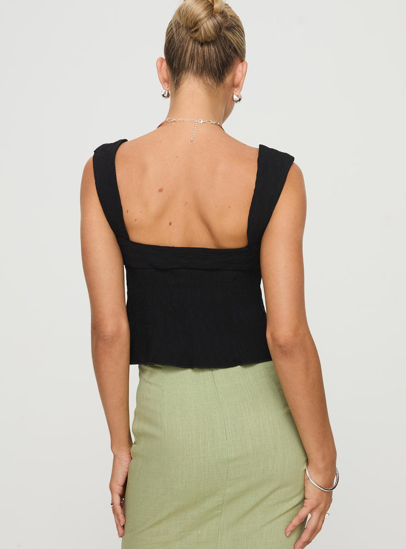 Moshe Top Black