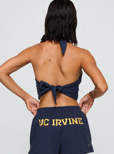 UC Irvine Tailgate Halter Top Blue