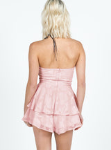 Aquadila Strapless Romper Pink