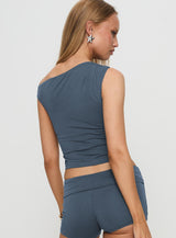 Marigolde Top Blue