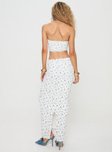 Esteban Set White / Blue Floral