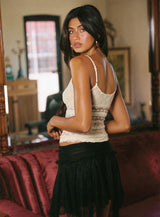 Orabela Lace Top Cream