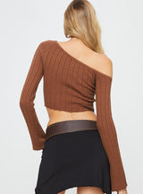 Santorini Knit Top Rust