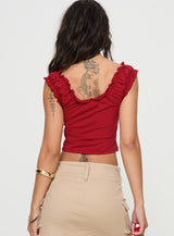 Sharnee Top Red