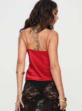 Mariah Cami Red
